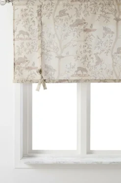 Barngardiner|Jotex MALOU Roll Up-gardin - Ekologisk Beige