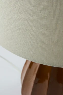 Bordslampor|Jotex MALVA Bordslampa Brun/vit