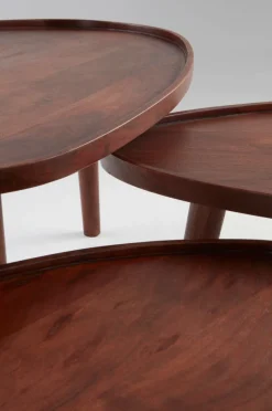 Bord|Jotex MANIAGO Soffbord 3-delar 64x95 Cm/55x84 Cm/45x68 Cm Brun