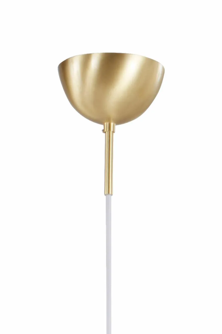Taklampor|Jotex MARGAUX Taklampa Vit/mässing