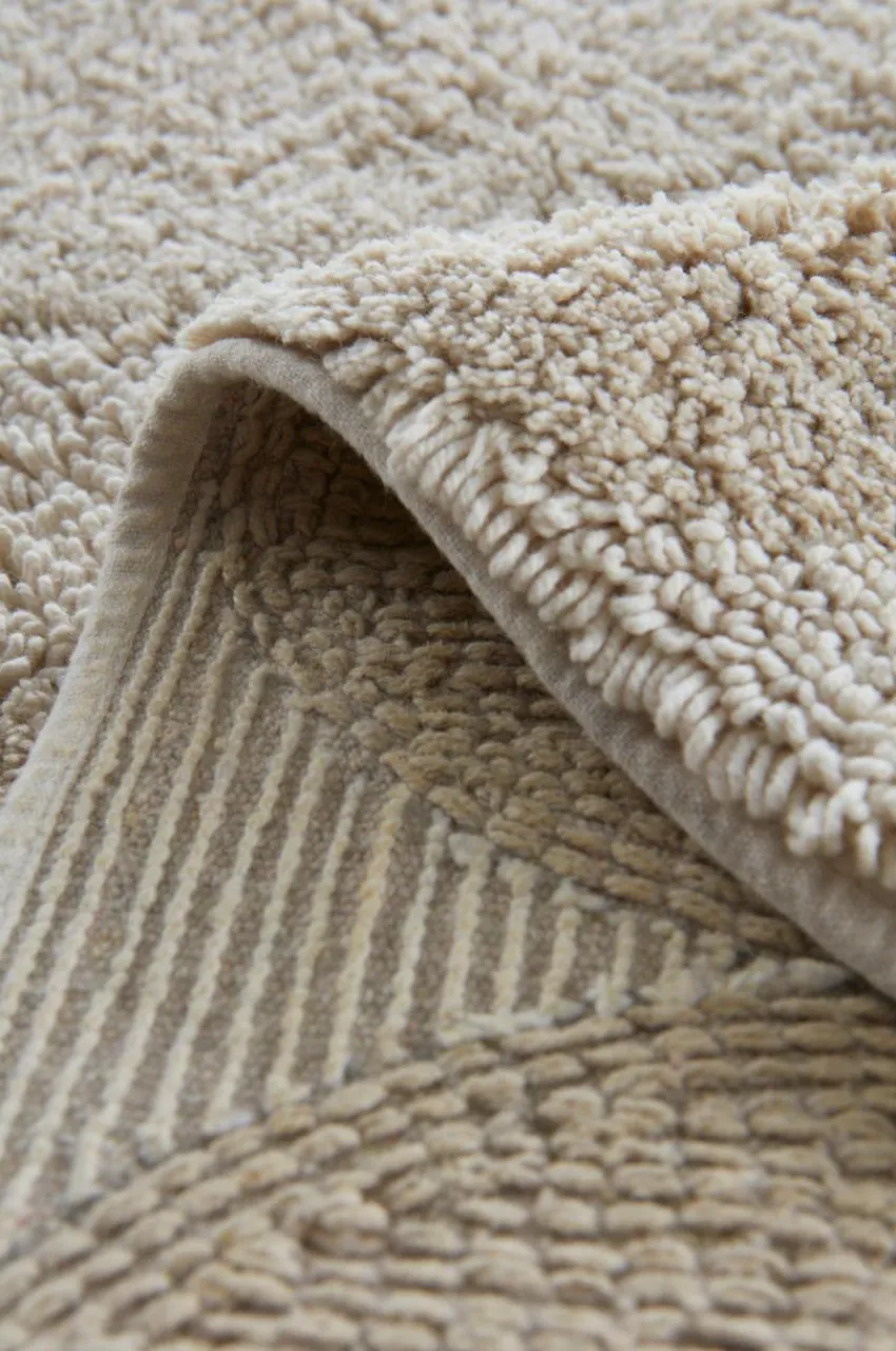 Badrumsmattor|Badrumsmattor|Jotex MARIANNE Badrumsmatta Beige/vit