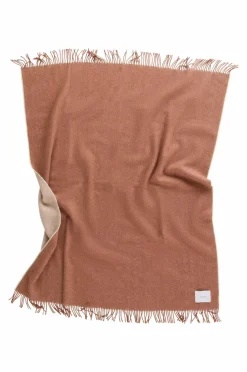 Plädar & Filtar|Jotex MARIUS Ullpläd Naturvit/brun