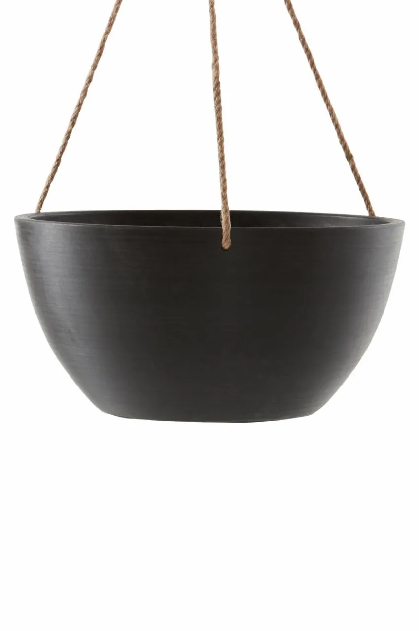 Utekrukor|Krukor|Jotex MARK Ampelkruka ø 31 Cm Svart