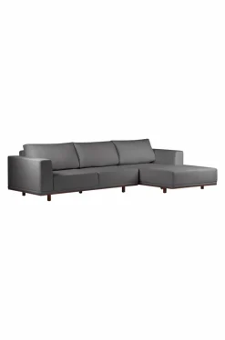 Soffor|Jotex MATARA Soffa 3-sits - Divan Höger Mörkgrå