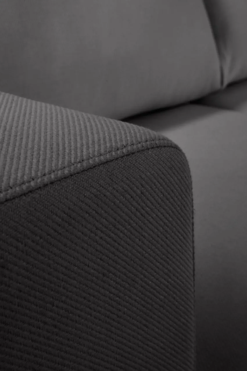 Soffor|Jotex MATARA Soffa 3-sits - Divan Höger Mörkgrå