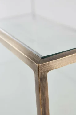 Bord|Jotex MATRIX Soffbord 60x120 Cm Antik mässing
