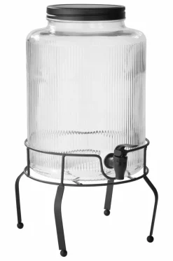 Kökstillbehör|Glas|Jotex MAXIM Behållare Med Tappkran Och Ställning Transparent