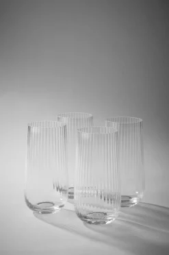Glas|Jotex MAXIM Höga Glas 4-pack Transparent