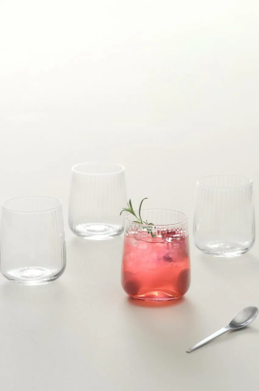 Glas|Jotex MAXIM Låga Glas 4-pack Transparent