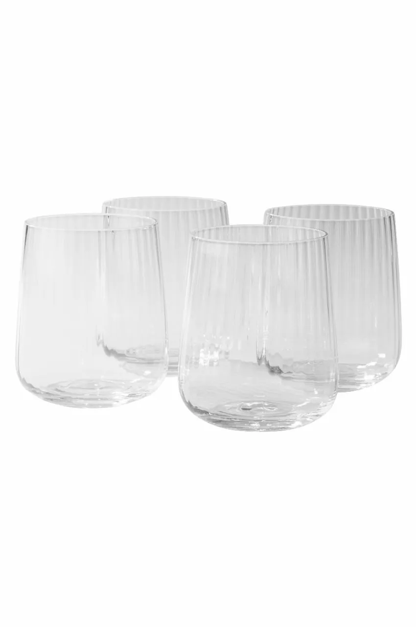 Glas|Jotex MAXIM Låga Glas 4-pack Transparent