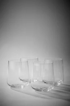 Glas|Jotex MAXIM Låga Glas 4-pack Transparent