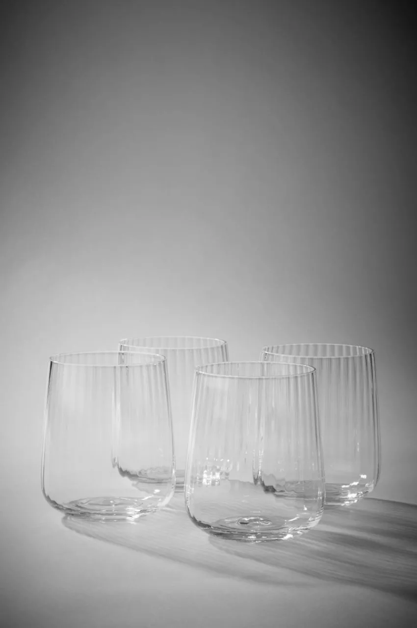Glas|Jotex MAXIM Låga Glas 4-pack Transparent