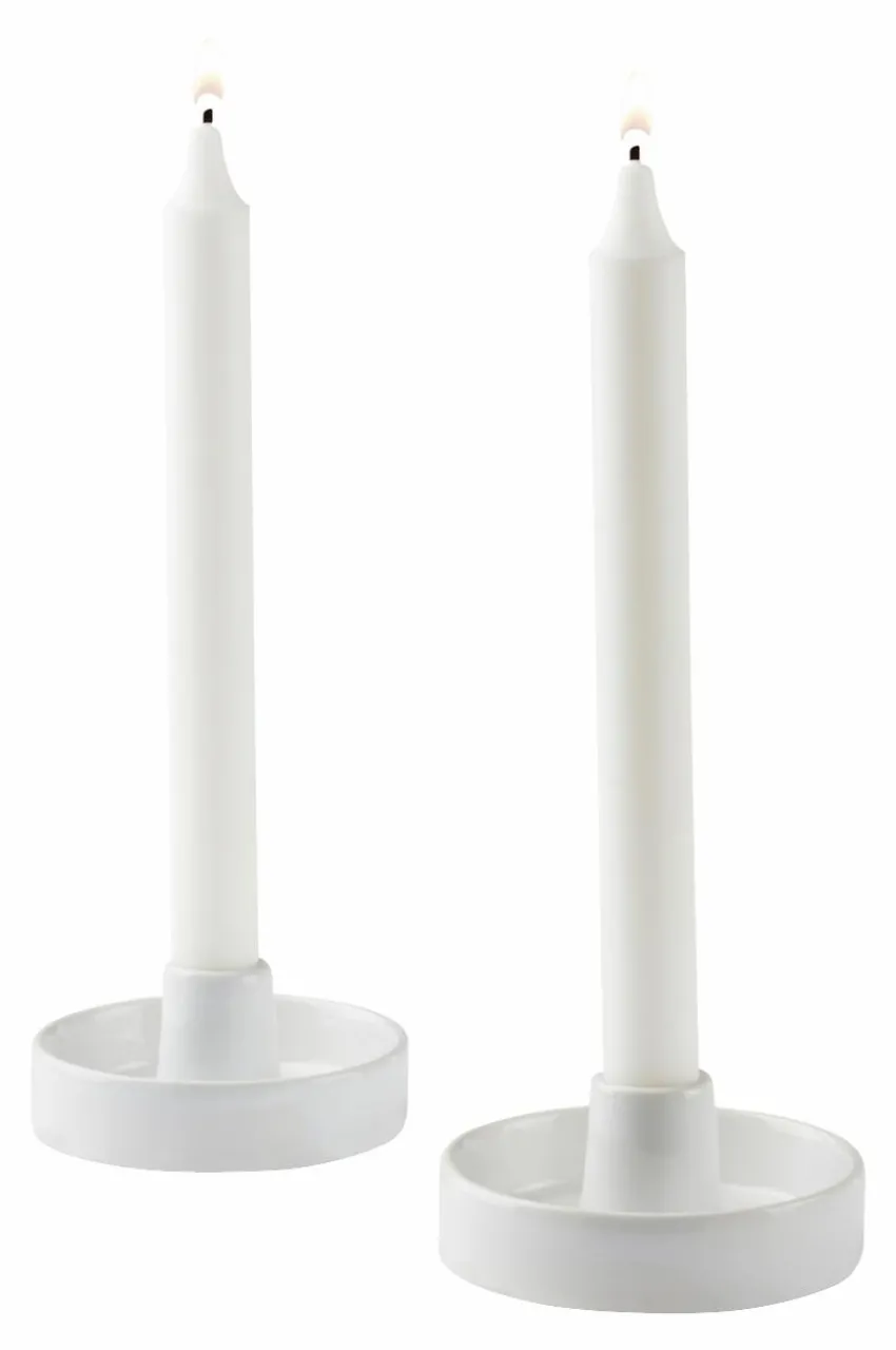 Ljusstakar|Jotex MAYA Ljusstake 2-pack Vit