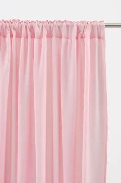 Barngardiner|Jotex MEAUX Multifunktionsgardin 2-pack Rosa