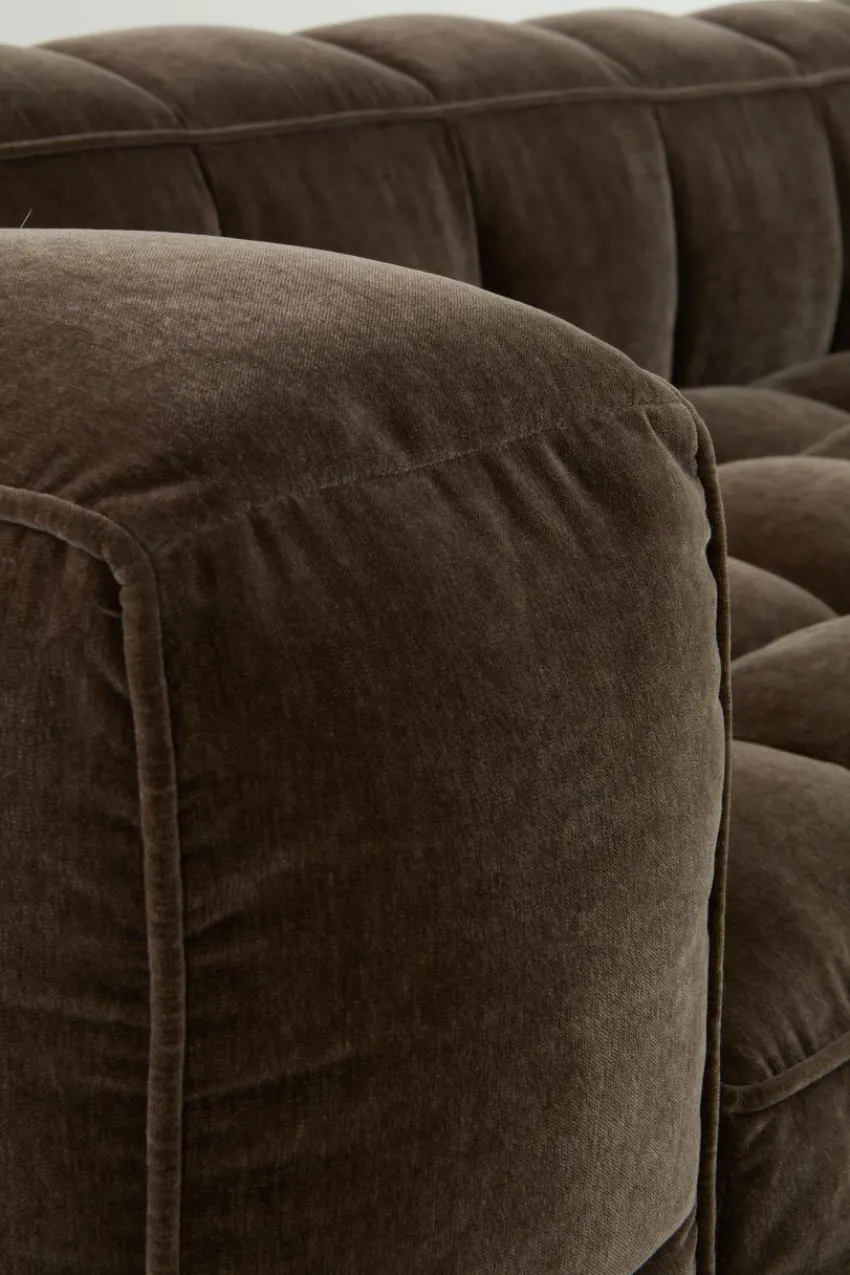 Soffor|Jotex MEDFORD Soffa 3-sits Varm gråbrun