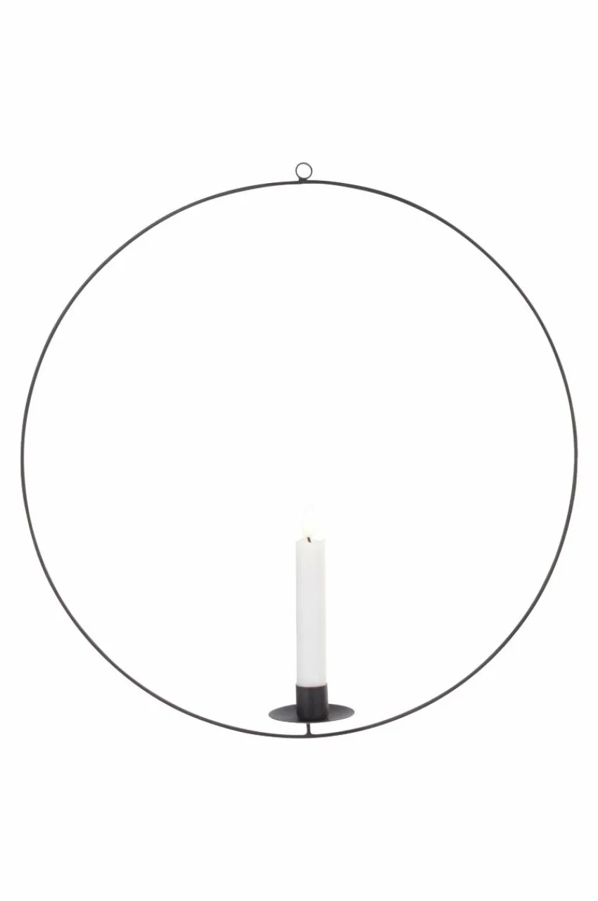 Julbelysning|Ljusstakar|Jotex MEDUSA ROUND Hängande Ljusstake Svart