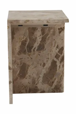 Bord|Jotex MELETO Sidobord Marmor 35x35 Cm Beige marmor