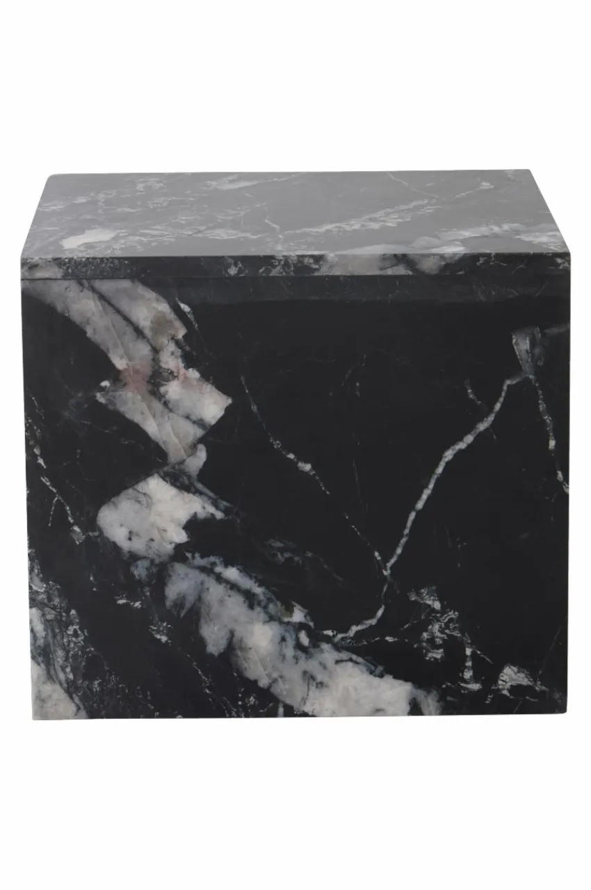 Bord|Jotex MELETO Sidobord 40x45 Cm Svart marmor