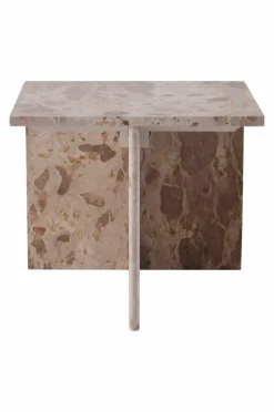 Bord|Jotex MELETO Sidobord 40x45 Cm Beige marmor