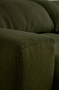 Soffor|Jotex MELIDES Soffa 3-sits Mossgrön