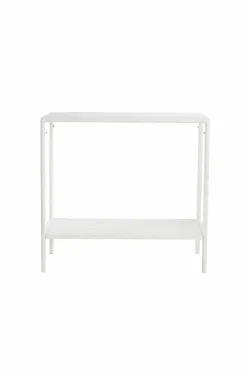 Utebord|Utemöbler|Jotex MENTON Avlastningsbord 50x100 Cm Vit