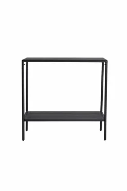Utebord|Utemöbler|Jotex MENTON Avlastningsbord 50x100 Cm Svart