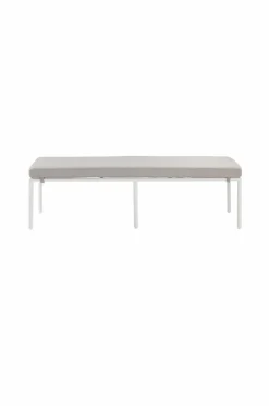 Utesoffor & Utebänkar|Utemöbler|Jotex MENTON Dagbädd Vit/ljusgrå dyna