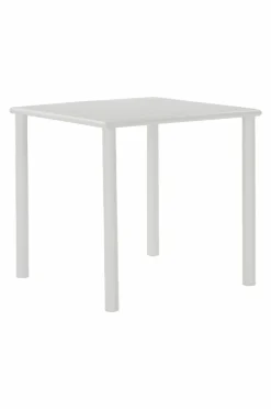 Utebord|Utemöbler|Jotex MENTON Matbord 75x75 Cm Vit