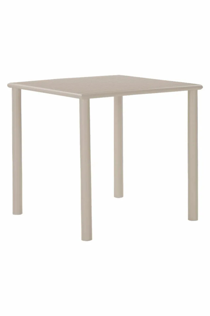 Utebord|Utemöbler|Jotex MENTON Matbord 75x75 Cm Beige