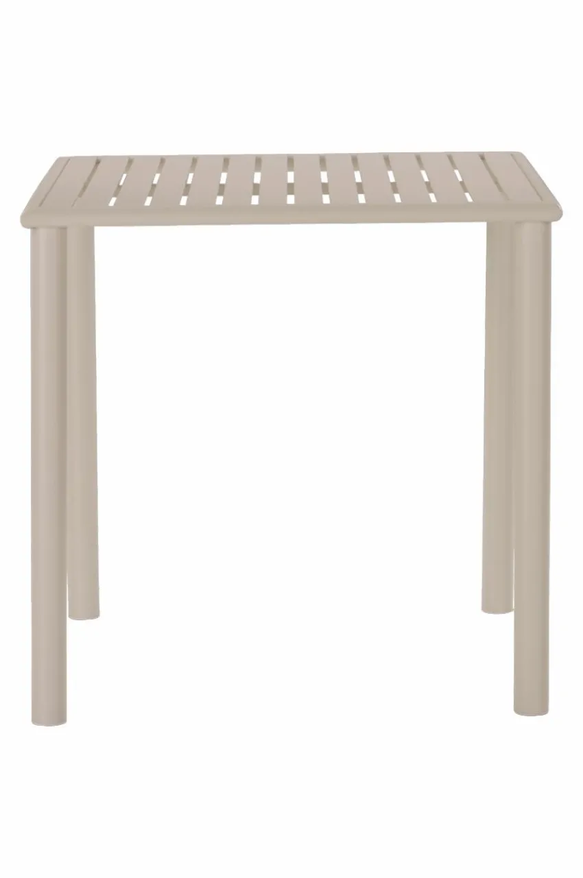 Utebord|Utemöbler|Jotex MENTON Matbord 75x75 Cm Beige