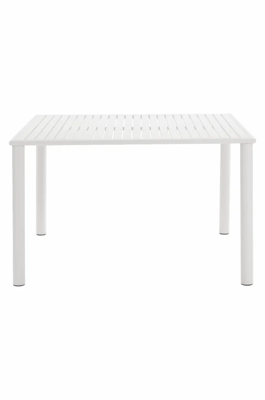 Utebord|Utemöbler|Jotex MENTON Matbord 120x120 Cm Vit