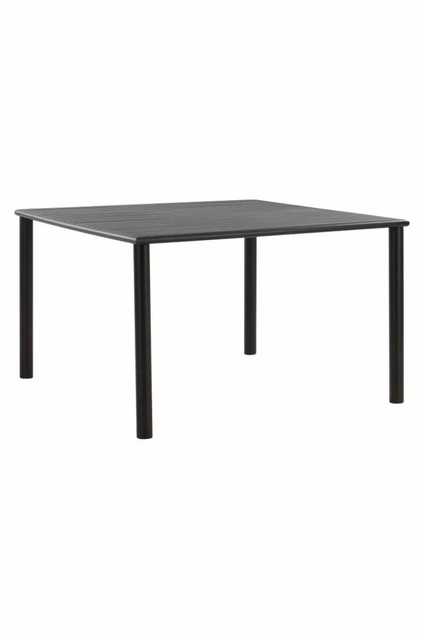 Utebord|Utemöbler|Jotex MENTON Matbord 120x120 Cm Svart