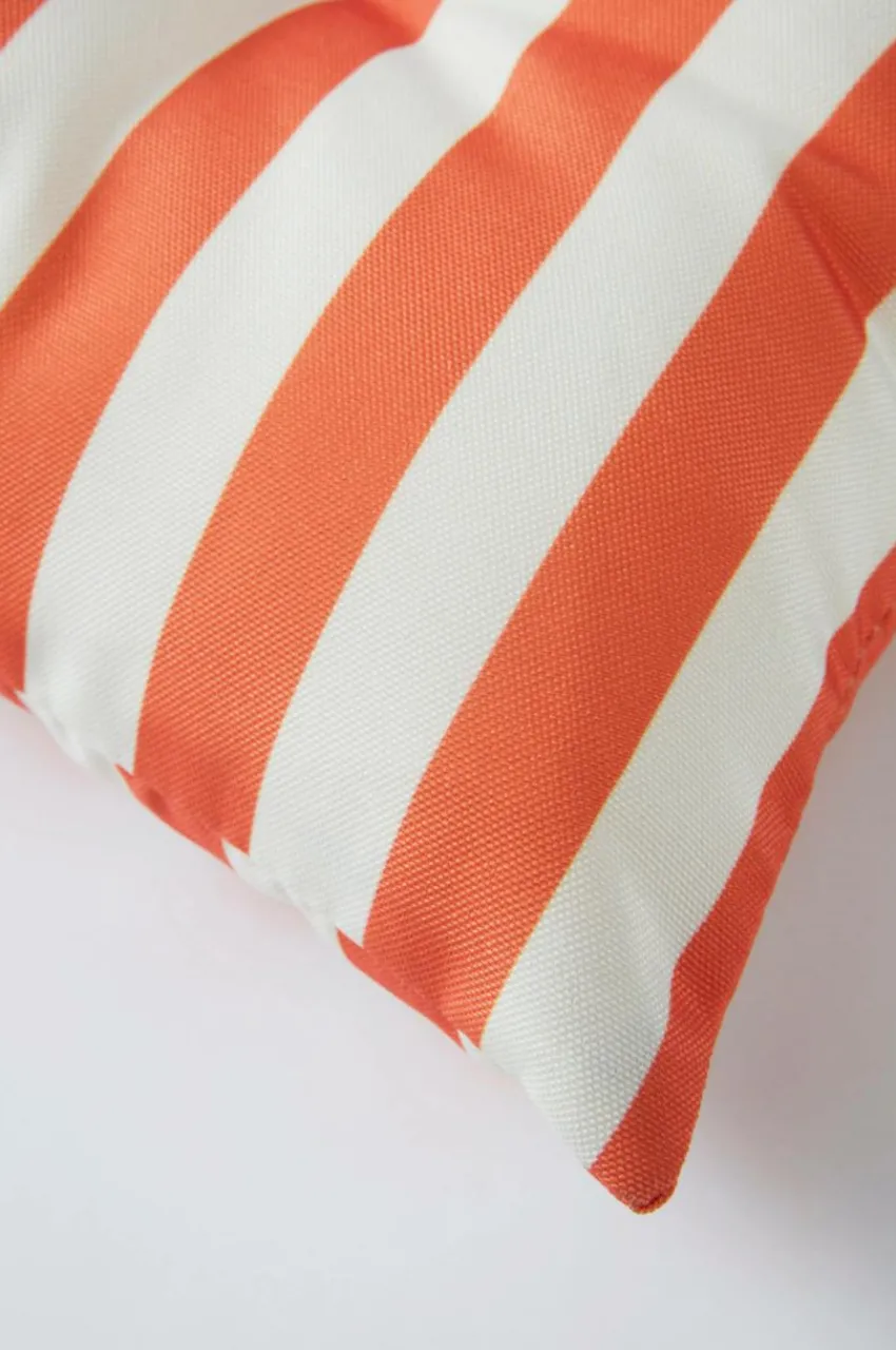 Stolsdynor & Sittkuddar|Utemöbler|Jotex MENTON Sittdyna Stol Orange/vit randig