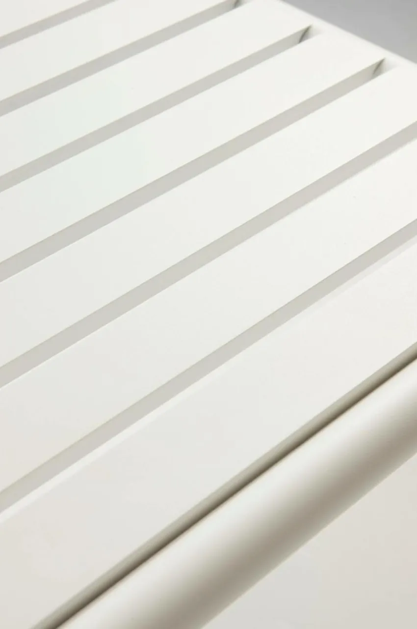 Utebord|Utemöbler|Jotex MENTON Soffbord 110x110 Cm Vit