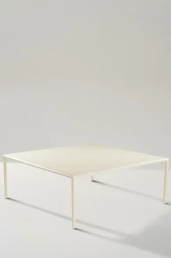 Utebord|Utemöbler|Jotex MENTON Soffbord 110x110 Cm Beige