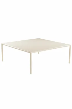 Utebord|Utemöbler|Jotex MENTON Soffbord 110x110 Cm Beige