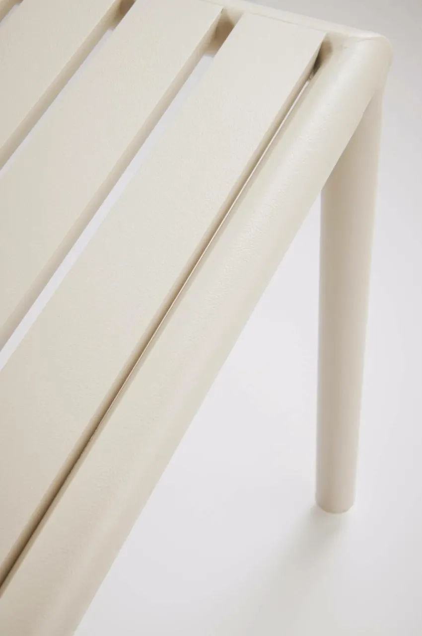 Utebord|Utemöbler|Jotex MENTON Soffbord 110x110 Cm Beige
