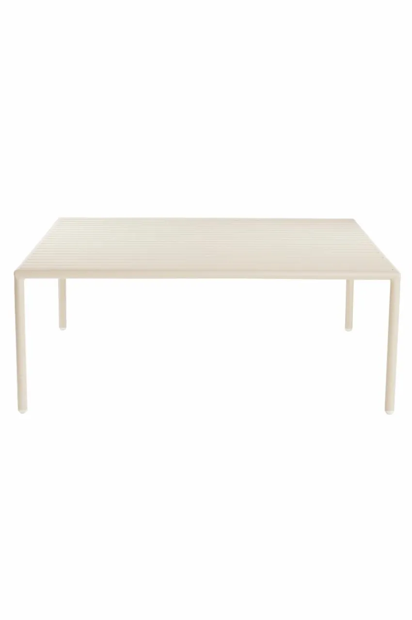 Utebord|Utemöbler|Jotex MENTON Soffbord 110x110 Cm Beige