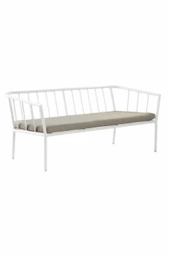 Utesoffor & Utebänkar|Utemöbler|Jotex MENTON Utesoffa 2-sits Vit