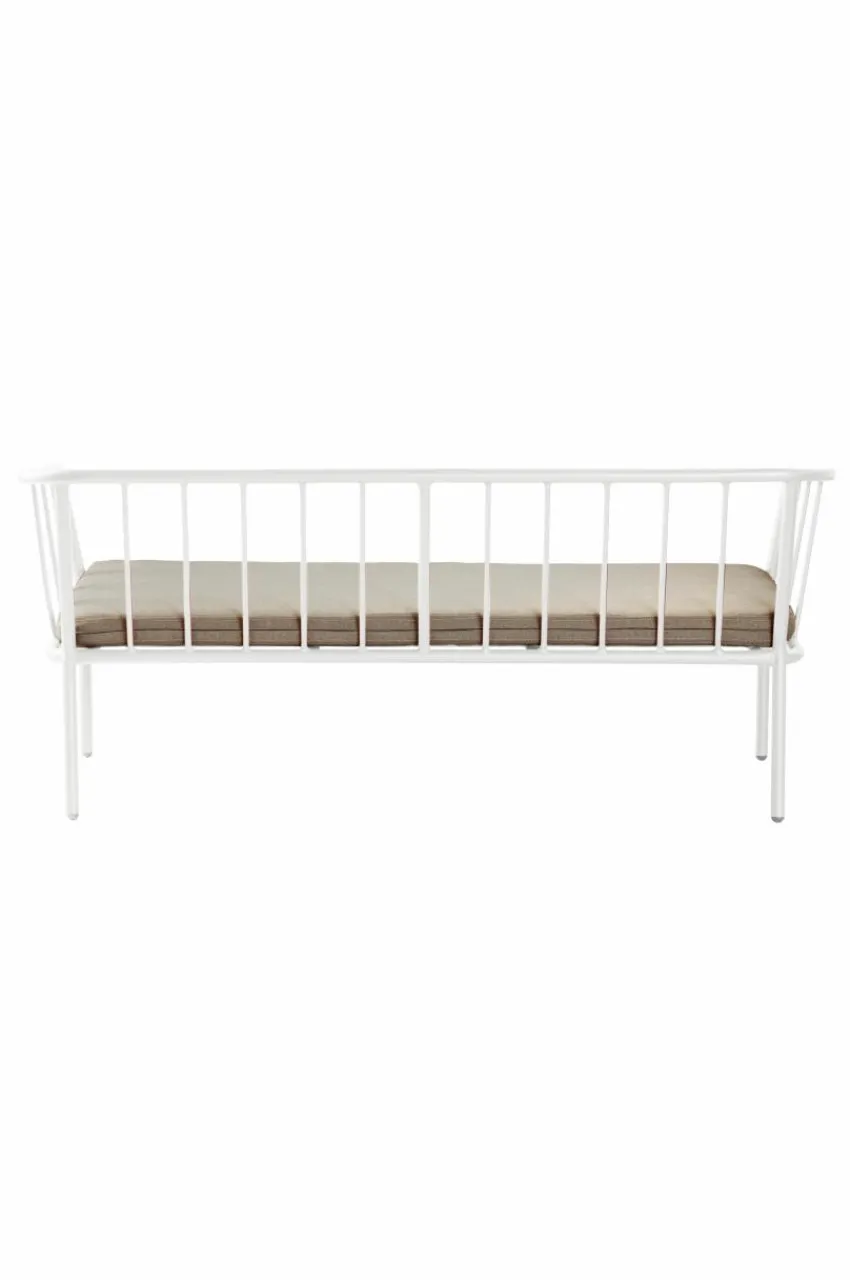 Utesoffor & Utebänkar|Utemöbler|Jotex MENTON Utesoffa 2-sits Vit
