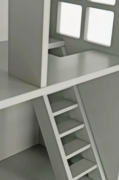 Prydnadssaker|Förvaring|Jotex MI CASA SU CASA MINI Dockskåp Grågrön/gul