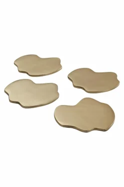 Kökstillbehör|Juldukning|Jotex MICAH Glasunderlägg 4-pack Guld