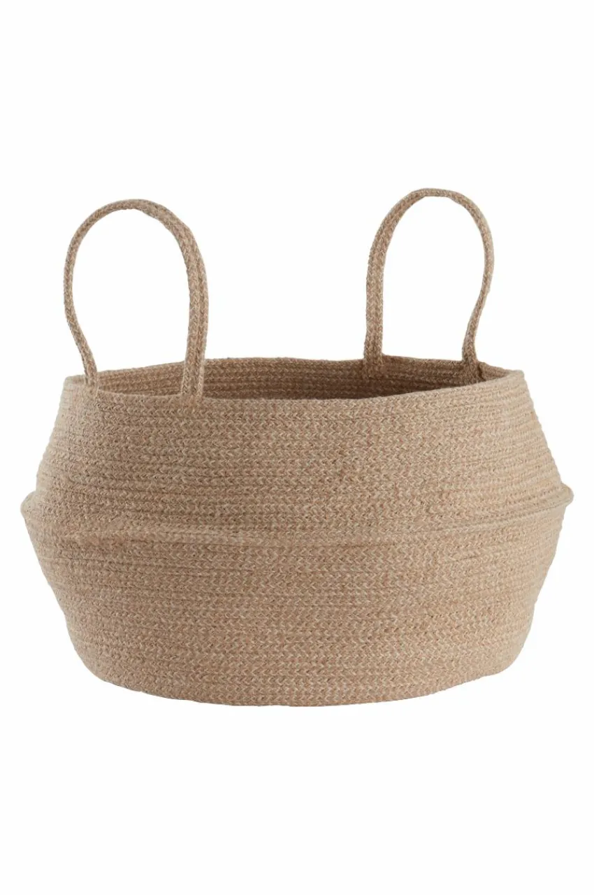 Förvaring|Jotex MILES Förvaringskorg ø 40 Cm Naturvit