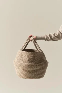 Förvaring|Jotex MILES Förvaringskorg ø 26 Cm Naturvit