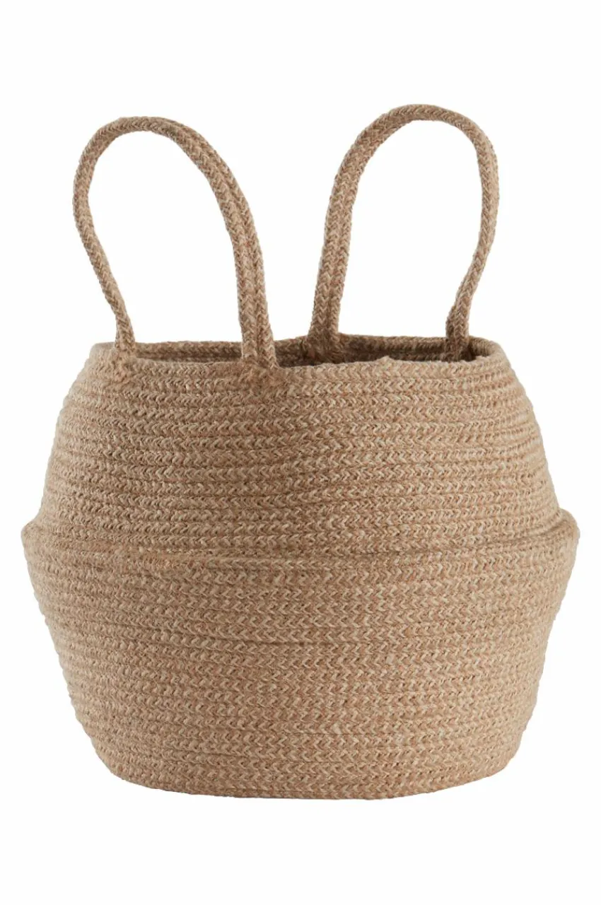 Förvaring|Jotex MILES Förvaringskorg ø 26 Cm Naturvit