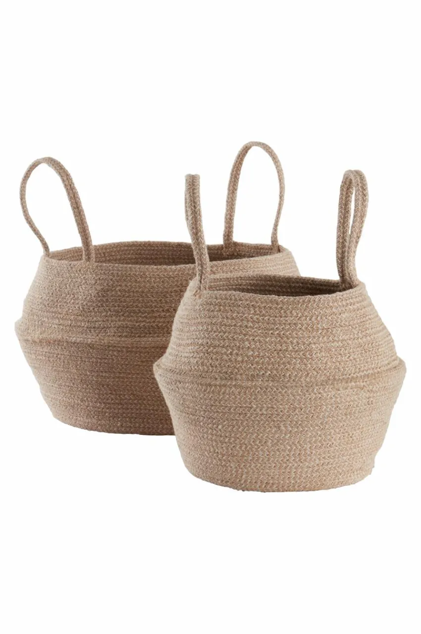Förvaring|Jotex MILES Förvaringskorg ø 26 Cm Naturvit