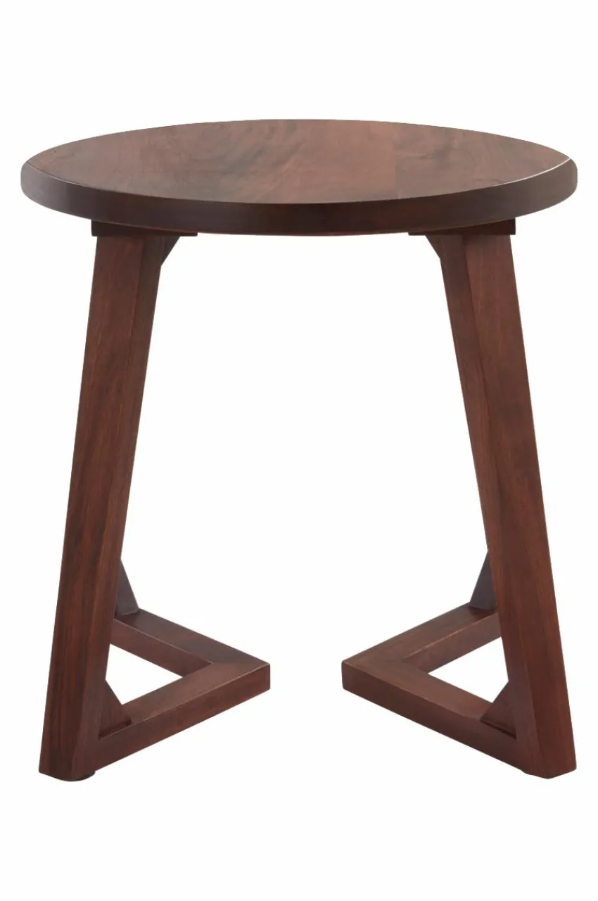 Bord|Jotex MILNA Sidobord ø 50 Cm Brun