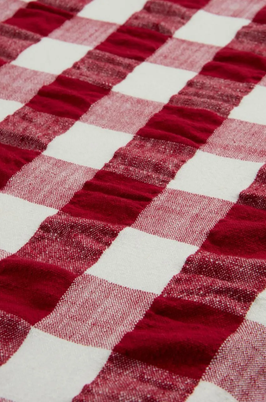 Dukar|Jotex MIMMI Duk 135x135 Cm Röd/vit
