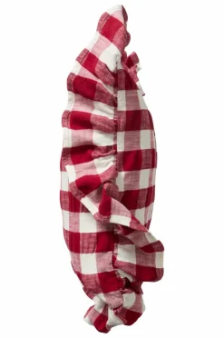 Prydnadskuddar & Fodral|Jotex MIMMI Kuddfodral 50x50 Cm Röd/vit