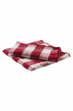 Servetter|Jotex MIMMI Servett 2-pack Röd/vit